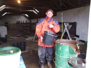 H wet sieving