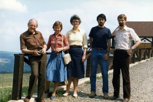 Mervyn Pram Sally Margret David 1982